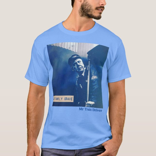 Camiseta O Cobrir T-Shirt do Maquinista Familiar (Frente)