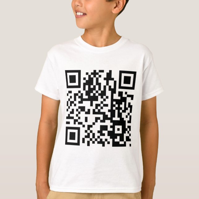 Camiseta O código de QR (Frente)