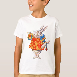 CAMISETA O COELHO BRANCO DE ALICE