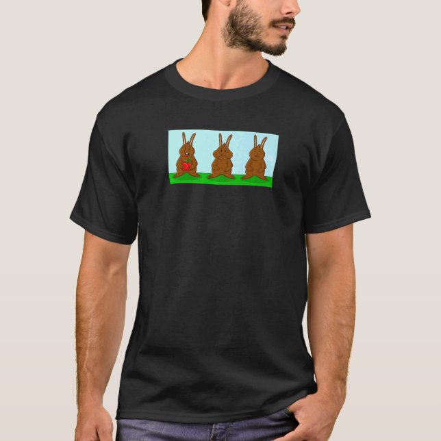 Camiseta O Coelho E A Cereja 1 (Frente)