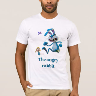 Camiseta O coelho zangado