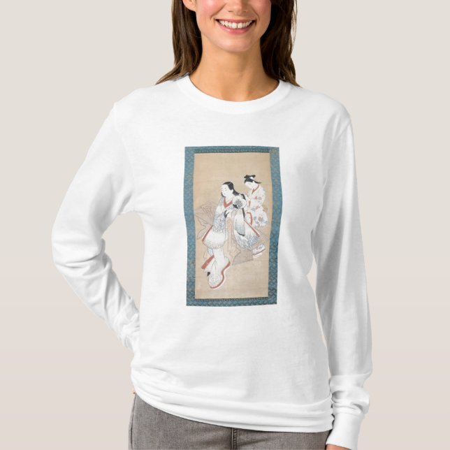 Camiseta O Coiffure do Courtesan, c.1700-14 (Frente)