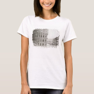 Camiseta O Colosseum, construído no ANÚNCIO 80 (gravura)