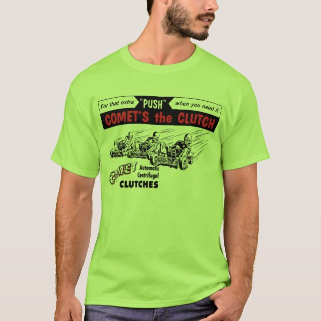 Camiseta O cometa embreia v1.0 (Frente)