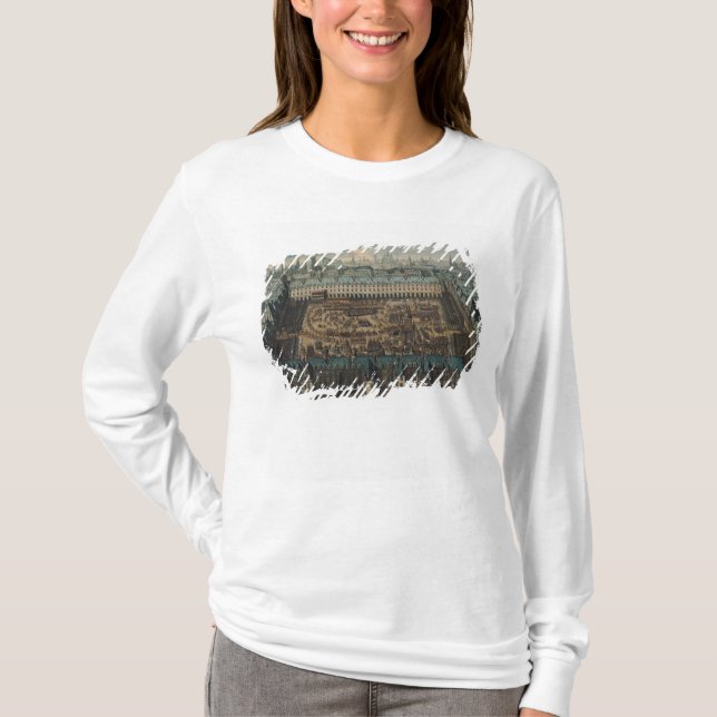 Camiseta O competiam Jousting dos cavaleiros gloriosos (Frente)