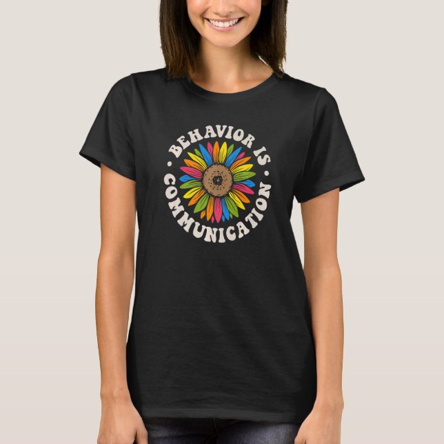 Camiseta O Comportamento de Professores SPED É Edu Especial (Frente)