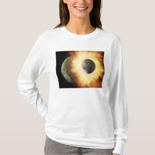 Camiseta O conceito do artista de um corpo celeste
