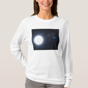 Camiseta O conceito do artista que mostra o sistema da
