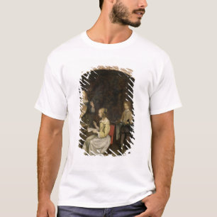 Camiseta O concerto: Cantor e jogador de Theorbo