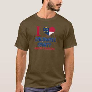 Camiseta O Condado de Caldwell, North Carolina