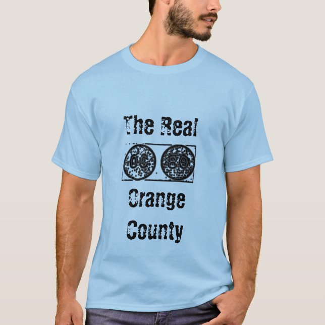 Camiseta O Condado de Orange real (Frente)