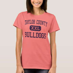 Camiseta O Condado de Taylor - buldogues - alto - Perry