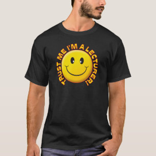Camiseta O conferente confia-me sorriso
