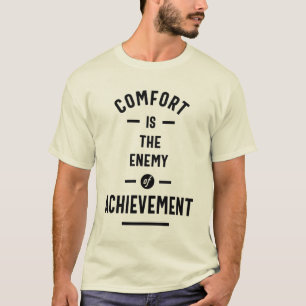 Camiseta O Conforto É O Inimigo Da Conquista