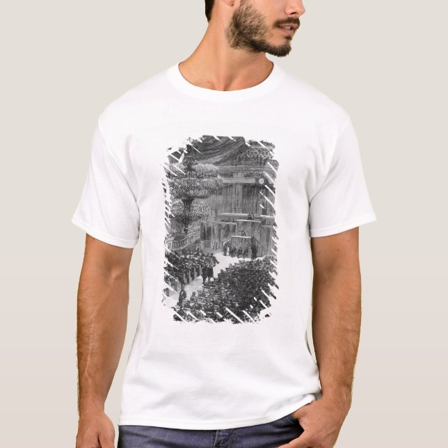 Camiseta O conjunto nacional no Bordéus (Frente)