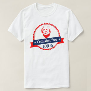 Camiseta O conluio livra Donald Trump