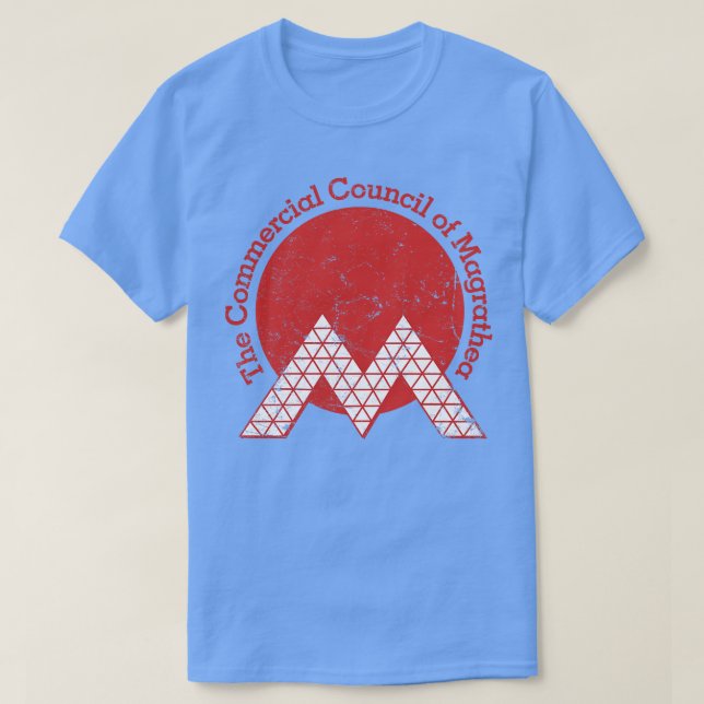 Camiseta O Conselho Comercial de Magrathea (Frente do Design)