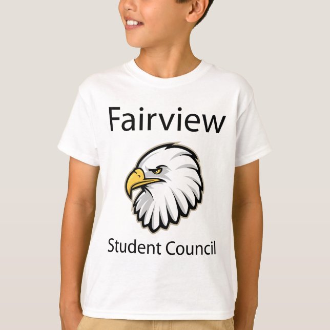Camiseta O conselho estudantil de Fairview (Frente)