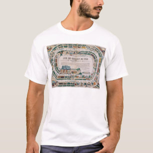 Camiseta O conselho para um jogo railway, 1850