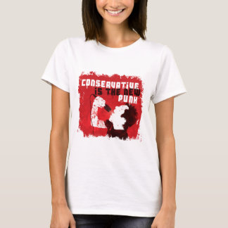 Camiseta O conservador é o punk novo