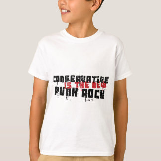 Camiseta O conservador é o punk rock novo