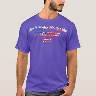 Camiseta O contabilista da bandeira americana design Donx27