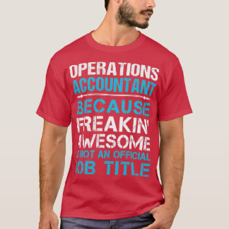 Camiseta O Contador de Operações, Arrancando Um Trabalho In