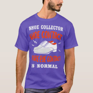 Camiseta O contato do calçado antes do contato visual é nor
