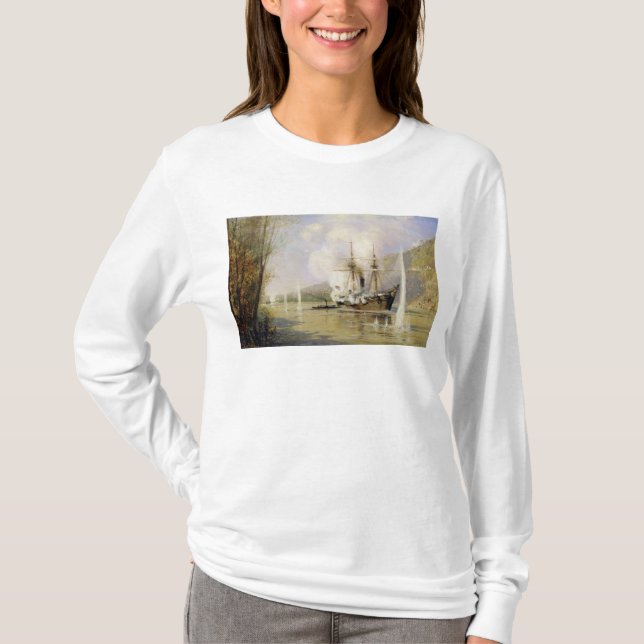Camiseta O contratorpedeiro 'Shutka do russo (Frente)