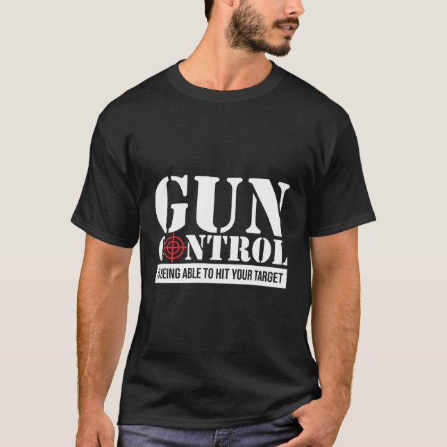 Camiseta O Controle De Arma Está Atingindo A Sua Emenda De  (Frente)