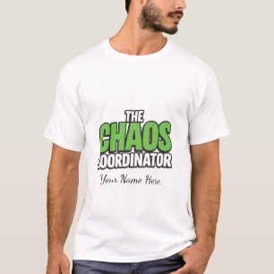 Camiseta O Coordenador de Caos – Ousado e Divertido