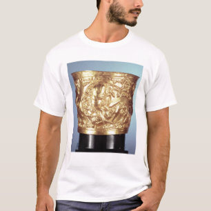 Camiseta O copo, encontrou no túmulo real de Vaphio
