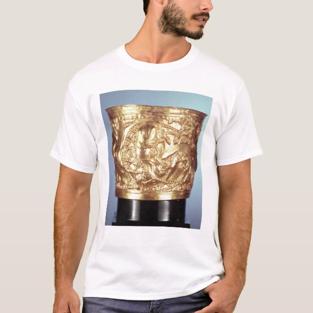 Camiseta O copo, encontrou no túmulo real de Vaphio (Frente)