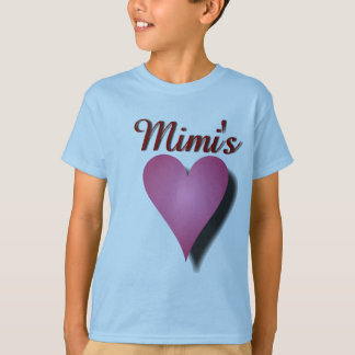 Camiseta O coração de Mimi