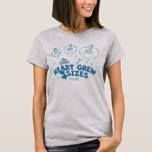 Camiseta O Coração do Grinch Cresceu 3 Tamanhos