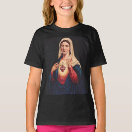 Camiseta O Coração Imaculado de Maria