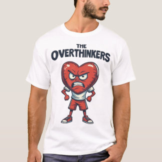 Camiseta O Coração Irritado dos Pensadores Excessivos Masco