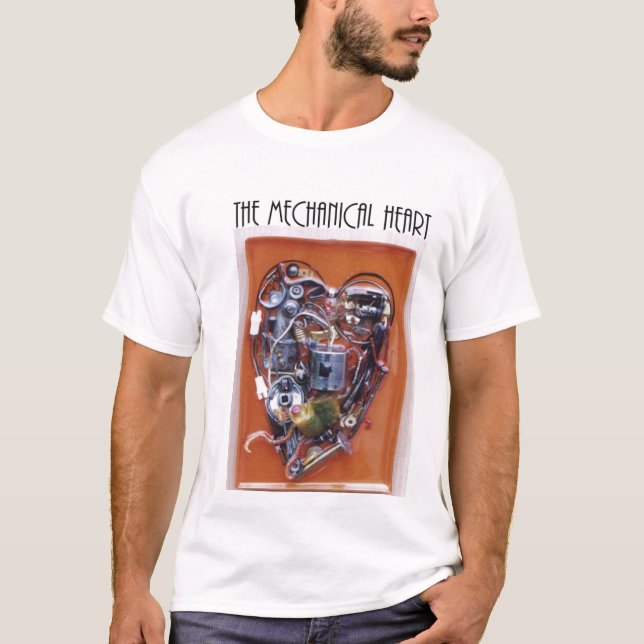Camiseta O coração mecânico (Frente)