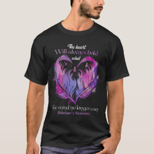 Camiseta O Coração Sempre Vai Segurar O Que A Mente Heimerh