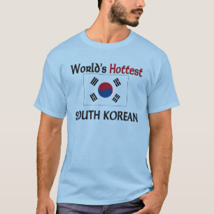Camiseta O coreano sul o mais quente do mundo