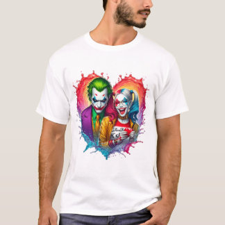 Camiseta O Coringa e a Arlequina 