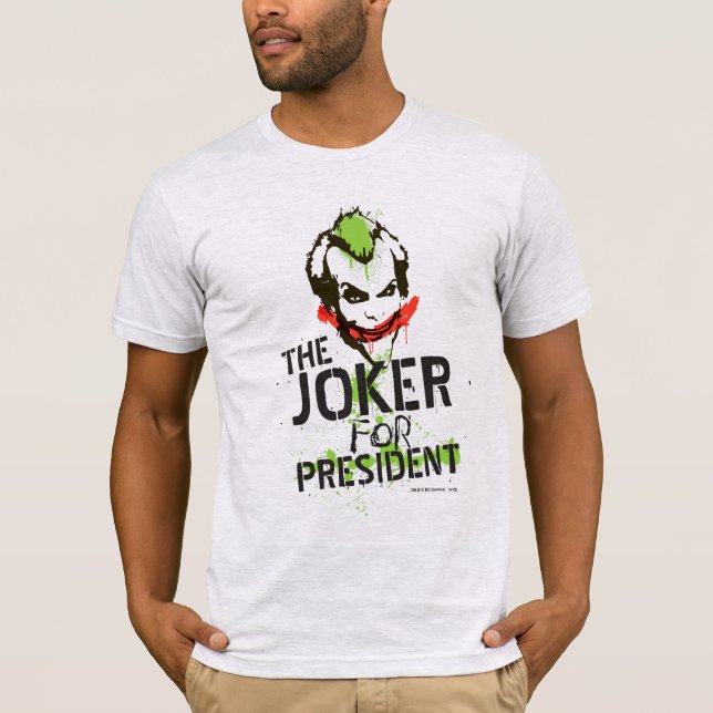 Camiseta O Coringa para Presidente (Frente)
