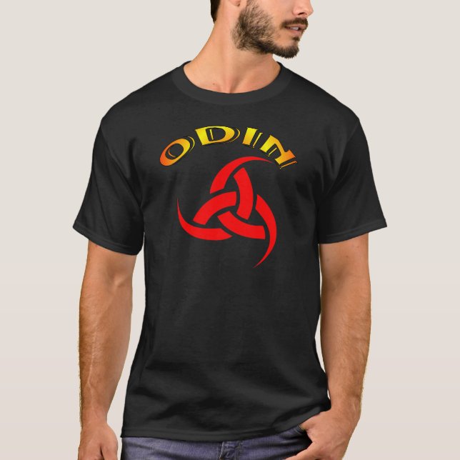 Camiseta O Corno de Odin (Frente)