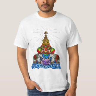 Camiseta O corpo de paz oferece Tailândia