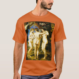 Camiseta o corpo de três gramas grande
