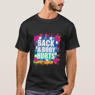 Camiseta O Corpo Secundário Dói O Exercício De Cotação Tee