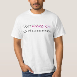 Camiseta O corredor atrasado conta como o exercício?