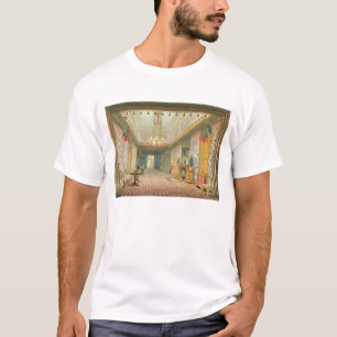 Camiseta O corredor ou a galeria longa em sua fase final, f