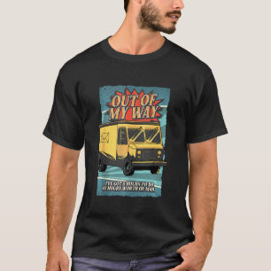 Camiseta O Correio Postal, Postman, Sai Do Meu Caminho