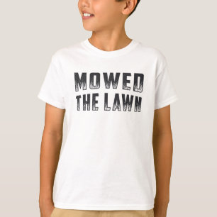 Camiseta O Cortador De Corte Ocupou O Jardineiro